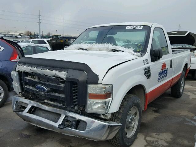 1FTNF20588EA18532 - 2008 FORD F250 SUPER TWO TONE photo 2