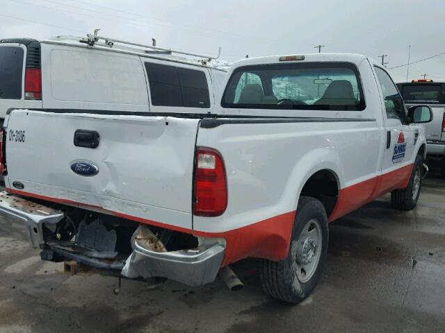 1FTNF20588EA18532 - 2008 FORD F250 SUPER TWO TONE photo 4