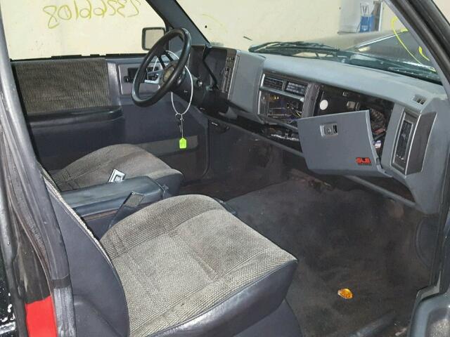 1GTCS19Z8M0513503 - 1991 GMC SONOMA BLACK photo 5