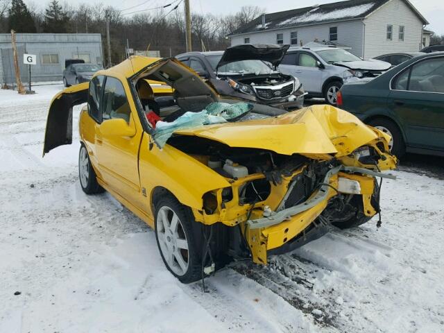 3N1AB51D34L733104 - 2004 NISSAN SENTRA SE- YELLOW photo 1