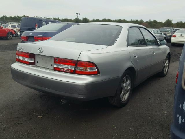 JT8BF28G010328331 - 2001 LEXUS ES 300 GRAY photo 4