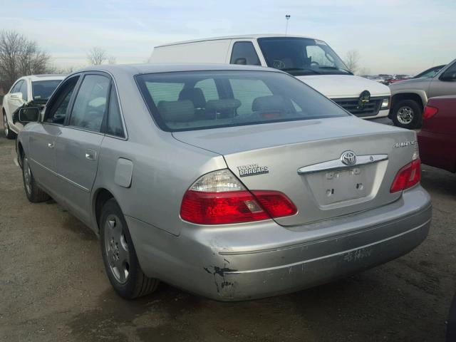 4T1BF28B04U389547 - 2004 TOYOTA AVALON XL SILVER photo 3