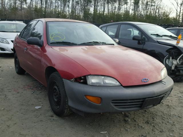 1G1JC5242X7235227 - 1999 CHEVROLET CAVALIER RED photo 1