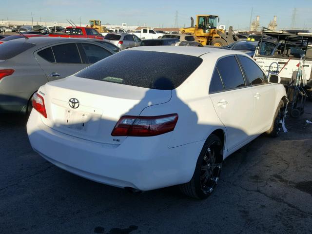 4T1BE46KX7U541811 - 2007 TOYOTA CAMRY NEW WHITE photo 4