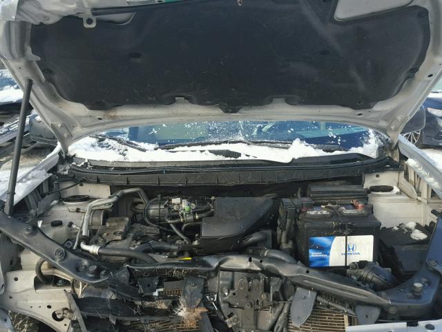 JN8AS58V89W437478 - 2009 NISSAN ROGUE S SILVER photo 7