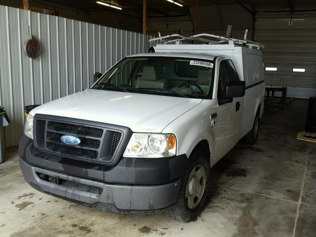 1FTRF12268KC02920 - 2008 FORD F150 WHITE photo 2