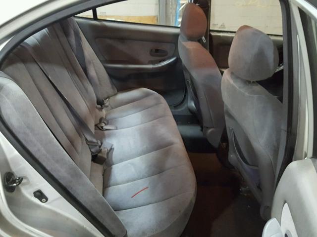 KMHDN46D14U741112 - 2004 HYUNDAI ELANTRA GL SILVER photo 6