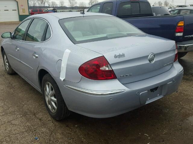 2G4WD582961203432 - 2006 BUICK LACROSSE C SILVER photo 3