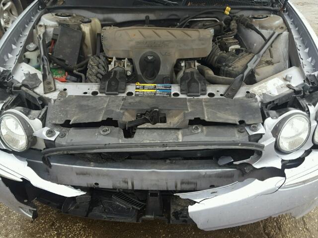 2G4WD582961203432 - 2006 BUICK LACROSSE C SILVER photo 7