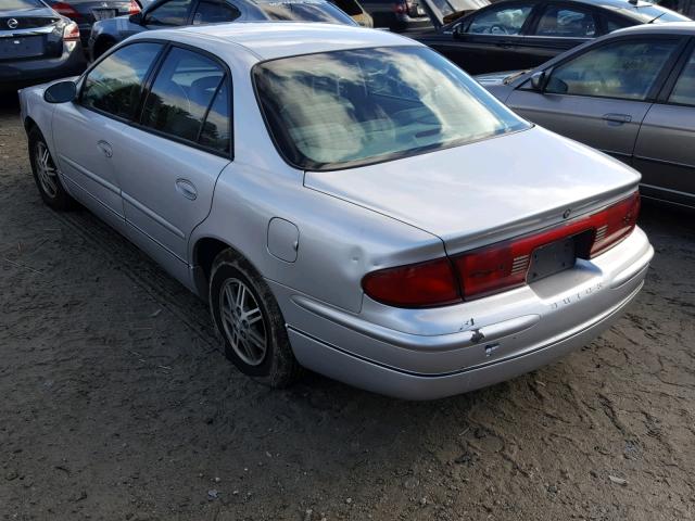 2G4WB55K621283079 - 2002 BUICK REGAL LS SILVER photo 3