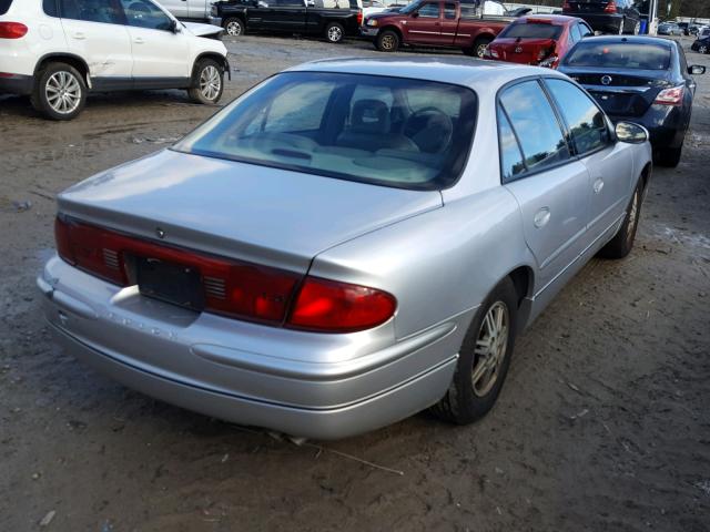 2G4WB55K621283079 - 2002 BUICK REGAL LS SILVER photo 4