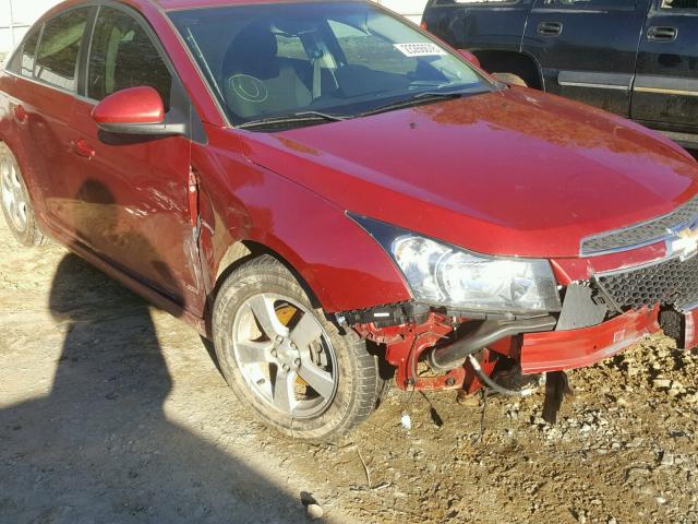 1G1PF5S96B7275607 - 2011 CHEVROLET CRUZE LT MAROON photo 9