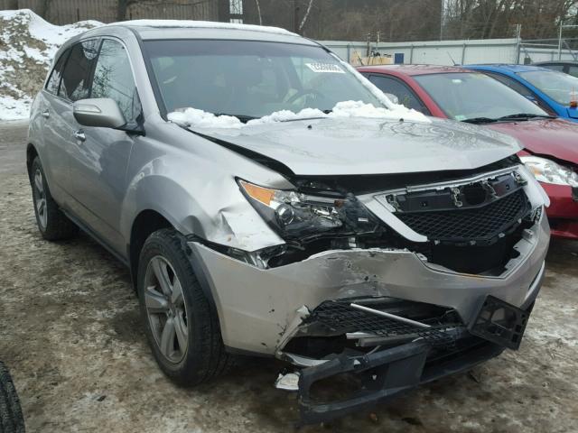 2HNYD2H3XCH548275 - 2012 ACURA MDX TECHNO SILVER photo 1