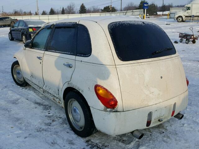 3C8FY68B42T242161 - 2002 CHRYSLER PT CRUISER WHITE photo 3