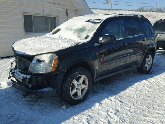 2CNDL63FX66146588 - 2006 CHEVROLET EQUINOX LT BLACK photo 2