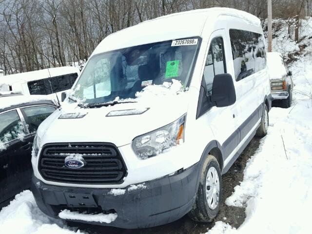 1FBZX2CM9HKA09264 - 2017 FORD TRANSIT T- WHITE photo 2