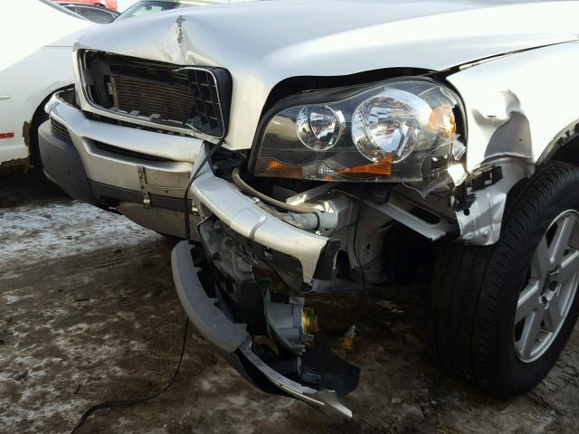 YV1CZ59H541119701 - 2004 VOLVO XC90 SILVER photo 10