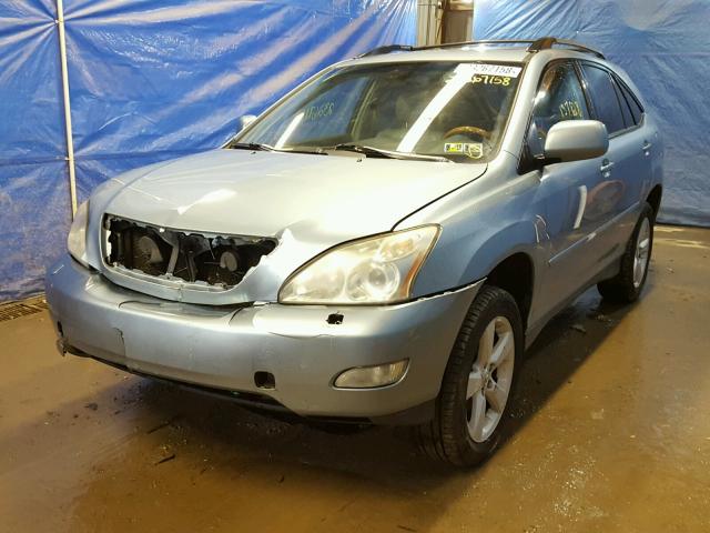 2T2HA31U25C079778 - 2005 LEXUS RX 330 BLUE photo 2