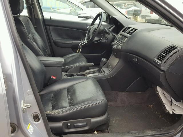 1HGCM665X3A093388 - 2003 HONDA ACCORD EX SILVER photo 5