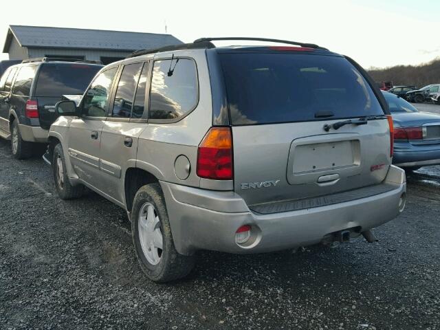 1GKDT13S522463176 - 2002 GMC ENVOY BEIGE photo 3