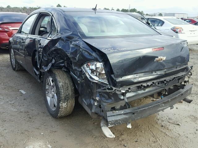 2G1WG5E30D1218402 - 2013 CHEVROLET IMPALA LT GRAY photo 3