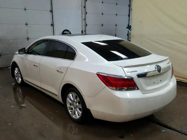 1G4GD5ER4CF184055 - 2012 BUICK LACROSSE P WHITE photo 3