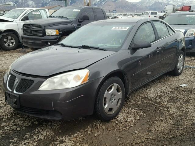 1G2ZF58B974145330 - 2007 PONTIAC G6 VALUE L GRAY photo 2