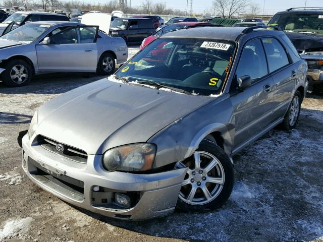 JF1GG68555H817038 - 2005 SUBARU IMPREZA OU SILVER photo 2