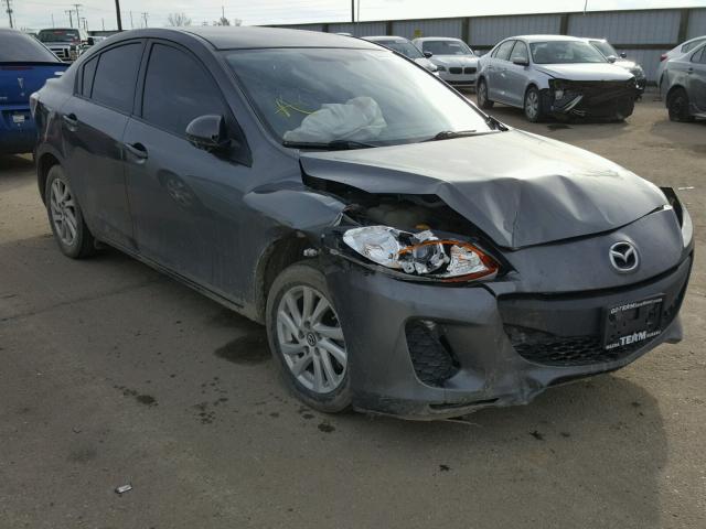 JM1BL1VP5D1825303 - 2013 MAZDA 3 I GRAY photo 1