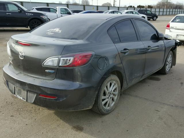 JM1BL1VP5D1825303 - 2013 MAZDA 3 I GRAY photo 4