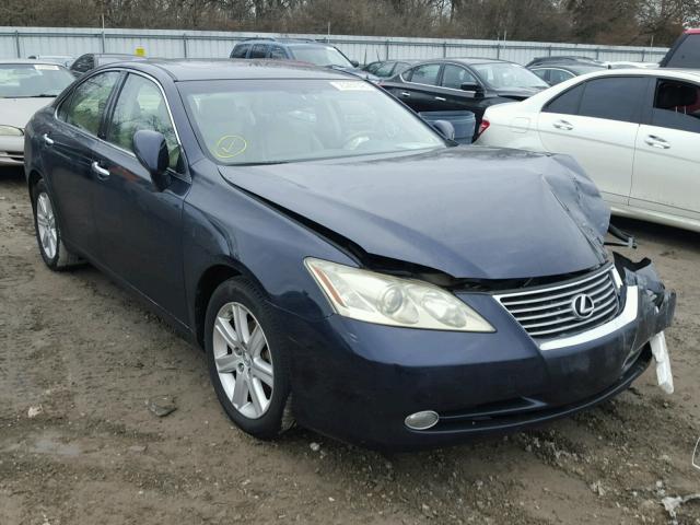 JTHBJ46G372061454 - 2007 LEXUS ES 350 BLUE photo 1