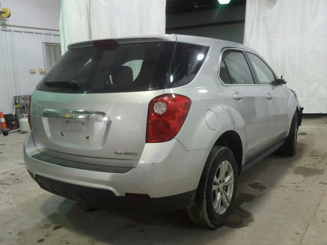 2GNALBEC8B1328260 - 2011 CHEVROLET EQUINOX LS GRAY photo 4