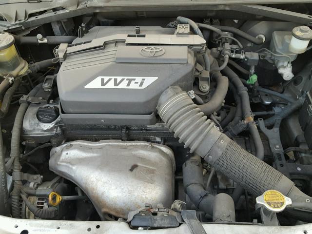 JTEGD20V456002408 - 2005 TOYOTA RAV4 SILVER photo 7