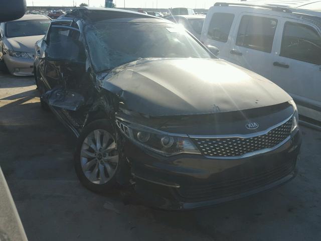 5XXGU4L33GG087966 - 2016 KIA OPTIMA EX BLACK photo 1