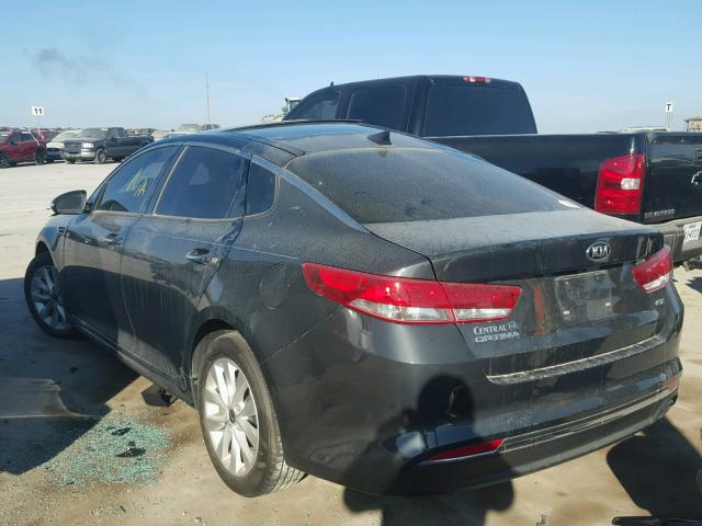 5XXGU4L33GG087966 - 2016 KIA OPTIMA EX BLACK photo 3