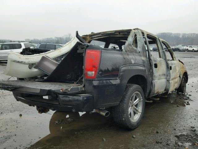 3GYEK62N05G170142 - 2005 CADILLAC ESCALADE E BLACK photo 4