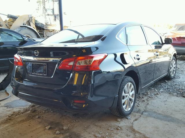 3N1AB7AP8HY216380 - 2017 NISSAN SENTRA S BLACK photo 4