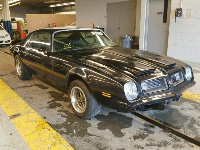 2U87N4N134391 - 1974 PONTIAC FIREBIRD BLACK photo 1