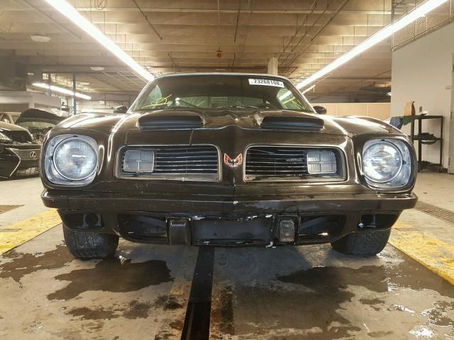 2U87N4N134391 - 1974 PONTIAC FIREBIRD BLACK photo 10