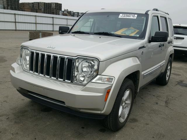 1J8GN58K28W239862 - 2008 JEEP LIBERTY LI TAN photo 2