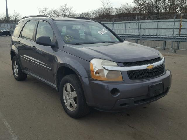 2CNDL23F386313076 - 2008 CHEVROLET EQUINOX LS GRAY photo 1