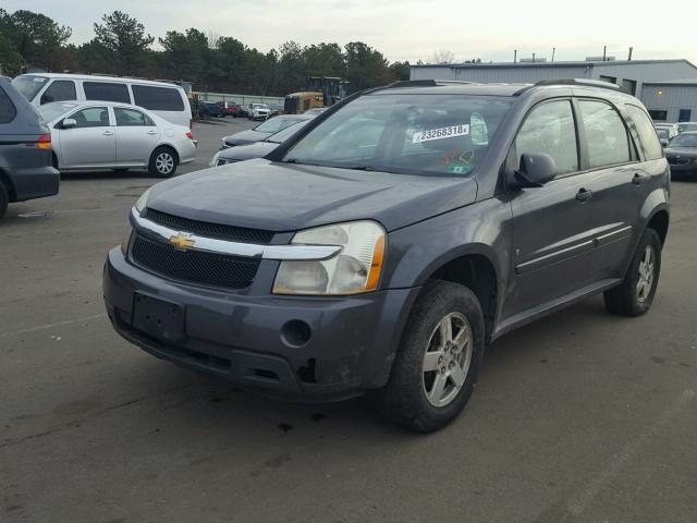 2CNDL23F386313076 - 2008 CHEVROLET EQUINOX LS GRAY photo 2