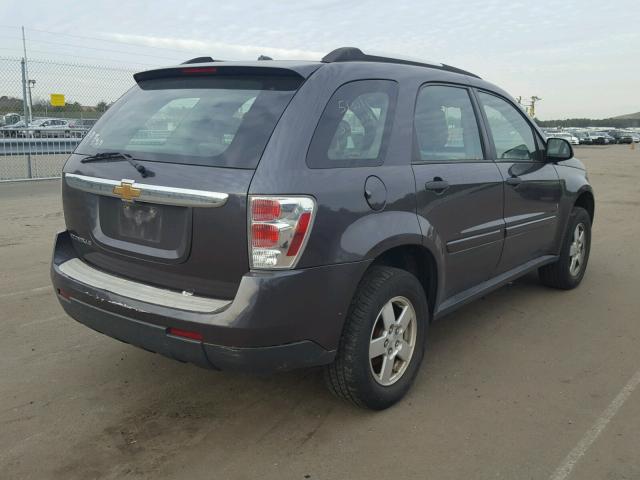 2CNDL23F386313076 - 2008 CHEVROLET EQUINOX LS GRAY photo 4