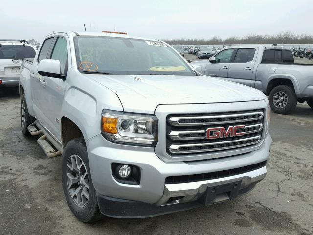 1GTP6CE16G1261332 - 2016 GMC CANYON SLE SILVER photo 1