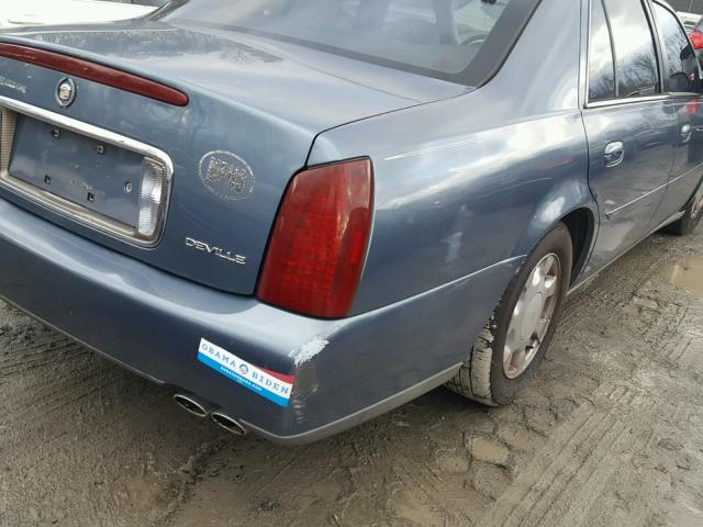 1G6KD54Y7YU283269 - 2000 CADILLAC DEVILLE BLUE photo 10