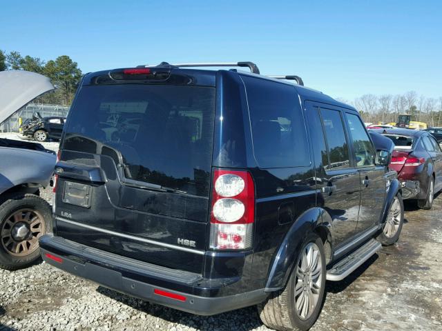 SALAK2D46CA597878 - 2012 LAND ROVER LR4 HSE LU BLACK photo 4