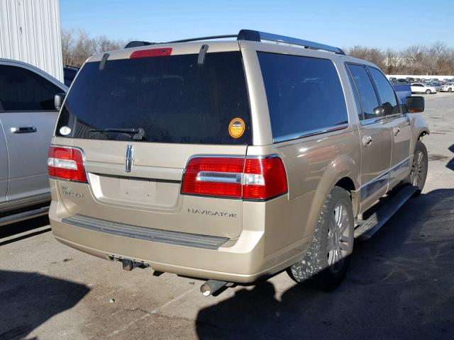 5LMFL27557LJ19369 - 2007 LINCOLN NAVIGATOR TAN photo 4