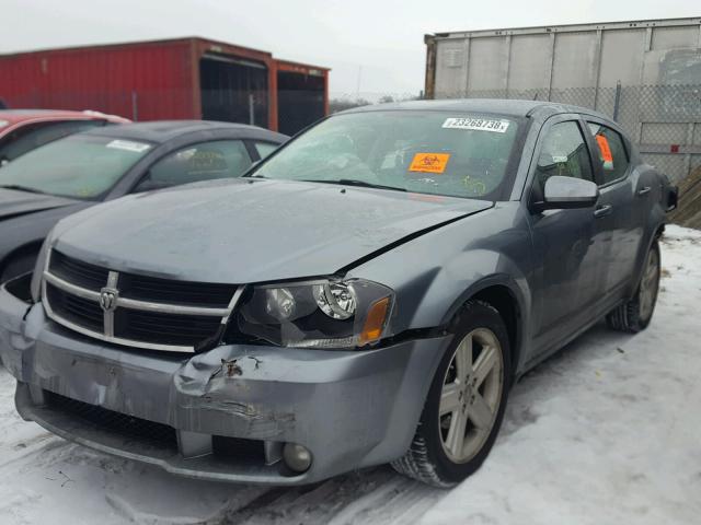 1B3LD76M48N291087 - 2008 DODGE AVENGER R/ BLUE photo 2