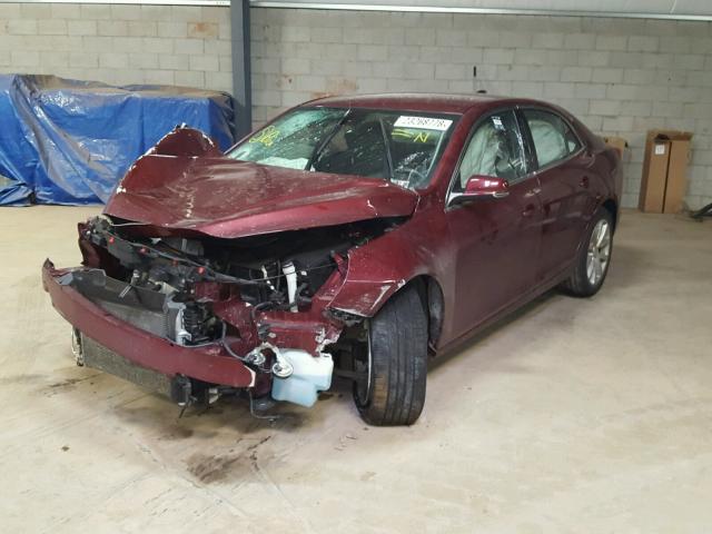 1G11D5SL7FF229903 - 2015 CHEVROLET MALIBU 2LT MAROON photo 2