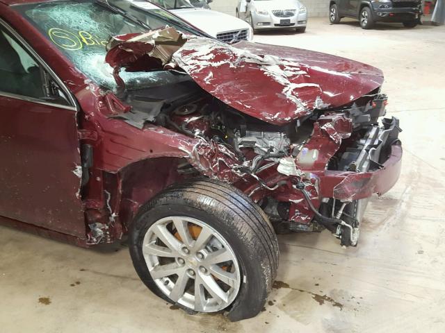 1G11D5SL7FF229903 - 2015 CHEVROLET MALIBU 2LT MAROON photo 9